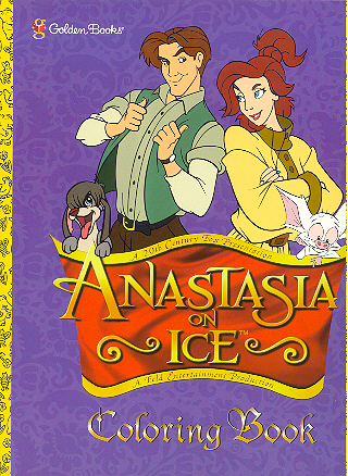 Anastasia on Ice Coloring Book